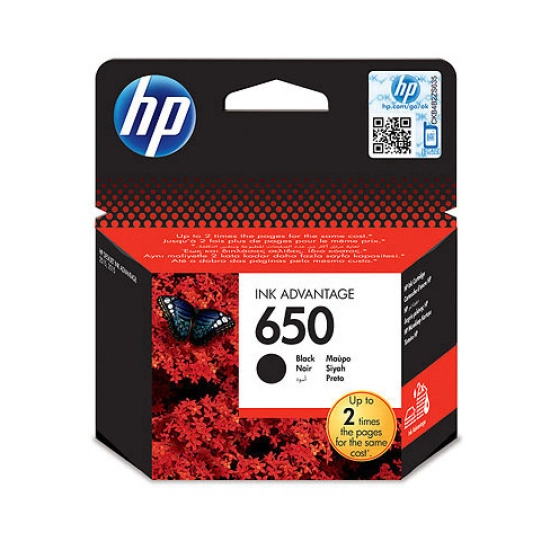 Tinta HP 650, CZ101AE, crna, za HP Deskjet Advantage 1000/1500/2500/2600/3500/4500