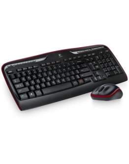 Tipkovnica + miš LOGITECH MK330, bežična, crna