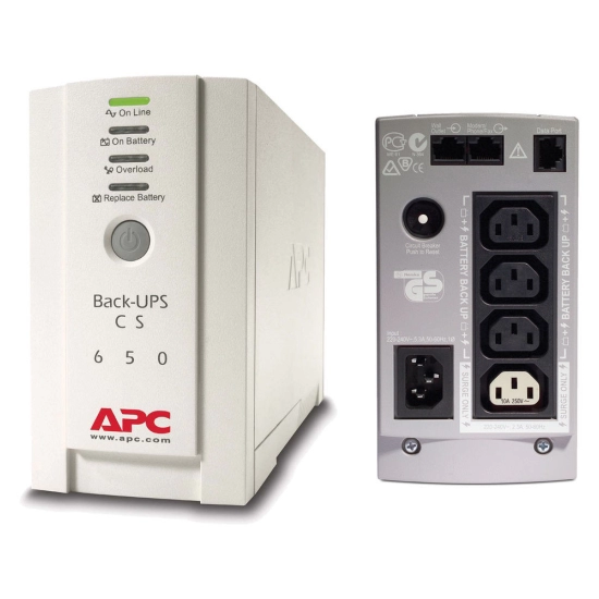 UPS APC 650VA (400W)  BK650EI