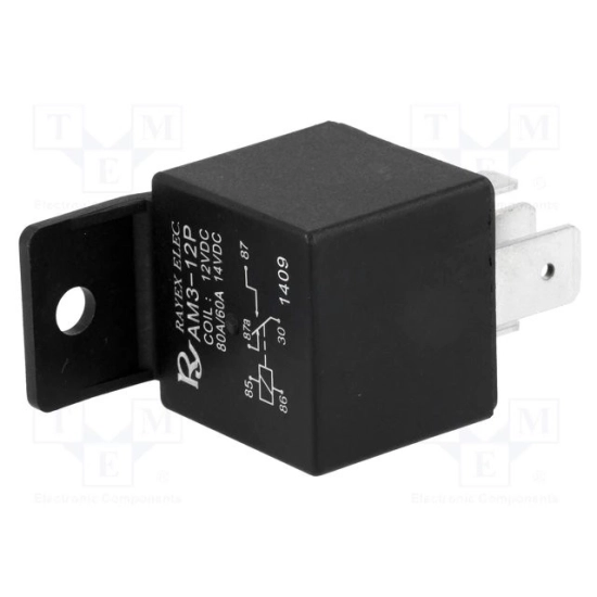 Relej 12V AUTOMOBILSKI, 80A AM3-12CF Relej 12V AUTOMOBILSKI, 80A AM3-12CF