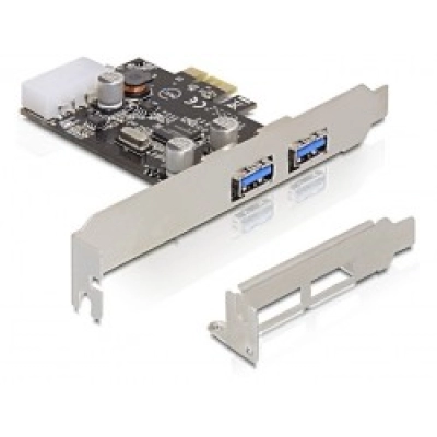 I/O Card DELOCK 89243 PCIe USB 3.0 2 Port inkl. LP NEC   - PCI i PCExpress kartice
