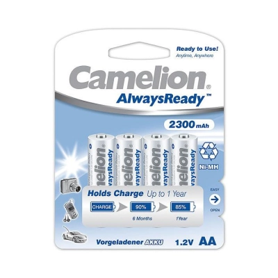 Baterija NI-MH Camelion Ready2use AA 2.3Ah BLISTER 4 kom   - Punjive baterije