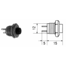 Taster veliki crveni 14,2 mm