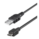 Kabel GOOBAY, USB A na USB micro B 2.0, crni, 1m, polybag