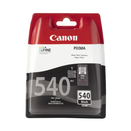 Tinta CANON PG-540, crna, za Pixma MG3650S/MG4150/MX375/MX515/MX525/MG2150/MG2250/MX395/MG3250/TS5150/MG3150/MG3550/MG3650/MX455/MX475/TS5151/MX435/MG4250/MX535 Tinta CANON PG-540, crna, za Pixma MG3650S/MG4150/MX375/MX515/MX525/MG2150/MG2250/MX395/MG3250/TS5150/MG3150/MG3550/MG3650/MX455/MX475/TS5151/MX435/MG4250/MX535