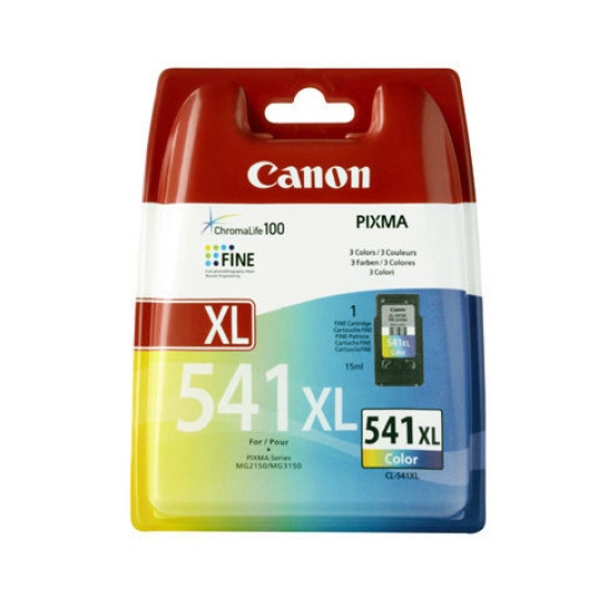 Tinta CANON CL-541XL, tri-color, za Pixma MG4150/MG3250/MG3150/MG2250/MG2150/MX375/MX515/MX455/MX435/MX395/MX525/MG4250/MG3650/MG3550/MG3650S/TS5150/MX535/TS5151/MX475