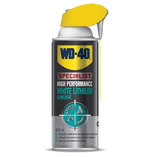 SPRAY WD-40 SPECIALIST, bijela litijska mast 400ml SPRAY WD-40 SPECIALIST, bijela litijska mast 400ml