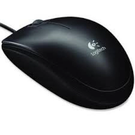 Miš LOGITECH B100, optički, USB A, crni