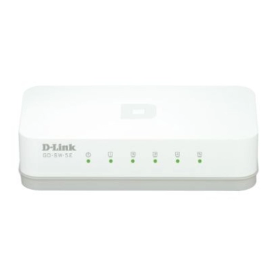 Switch D-LINK Easy GO GO-SW-5E/E, 10/100 Mbps, 5-port   - Switchevi