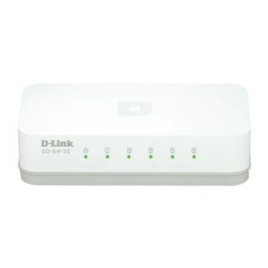 Switch D-LINK Easy GO GO-SW-5E/E, 10/100 Mbps, 5-port