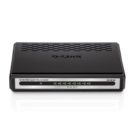 Switch D-LINK Easy GO GO-SW-5E/E, 10/100 Mbps, 5-port