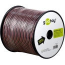 Kabel GOOBAY, zvučnik, 2x2.50, crveno-crni, low cost