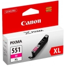 Tinta CANON CLI-551M XL, magenta, za Pixma iP7250, MG5550, 6350, 6450, 7150, MX925