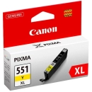 Tinta CANON CLI-551M XL, žuta, za Pixma iX6850/MX925/MG6650/iP7250/MX725/MG6450/MG5450/MG5550/MG5650/iP8750/MG6350/MG7150/MG7550