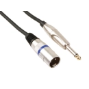 Kabel HQ POWER PAC116, mikrofonski, 6.3mm (M) na XLR (M), 6m