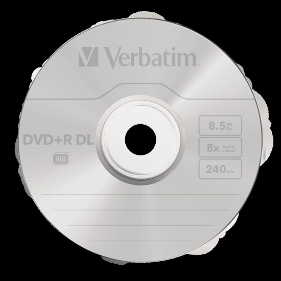 Medij DVD+R DL VERBATIM 43541, 8x, 8.5GB, komad