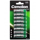Baterija Zinc-Carbon 1,5V AA - blister 4+4 kom, Camelion GREEN 