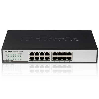 Switch D-LINK DGS-1016D, 1000 Mbps, 16-port   - D-Link