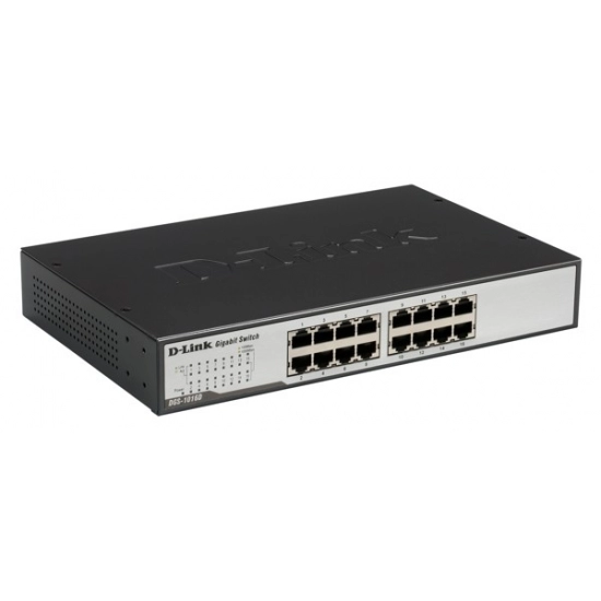Switch D-LINK DGS-1016D, 1000 Mbps, 16-port