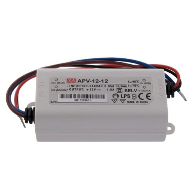 LED driver 12V, 12W, Meanwell APV-12-12   - Napajanja za LED i pribor