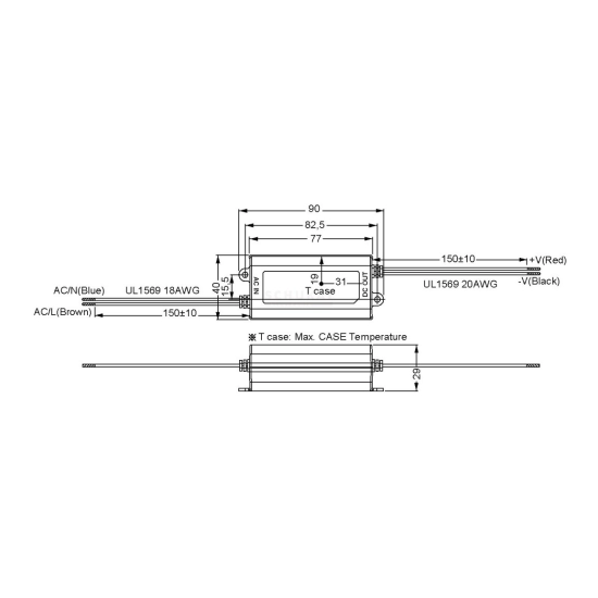 LED driver 24V, 12W, Meanwell APV-12-24