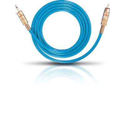 OEHLBACH kabel NF 113 Digital 3,5 Jack-Cinch 1,5m blue   - Audio kabeli