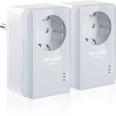 Powerline adapter TP-LINK PA4010P KIT, 600Mbps, s utičnicom    - Powerline