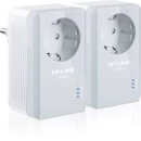 Powerline adapter TP-LINK TL-PA4010P3.0 KIT, 600Mbps, s utičnicom 