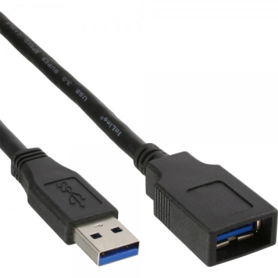 Kabel INLINE, USB A 3.0 (M) na USB A 3.0 (Ž), produžni, 3m   - InLine