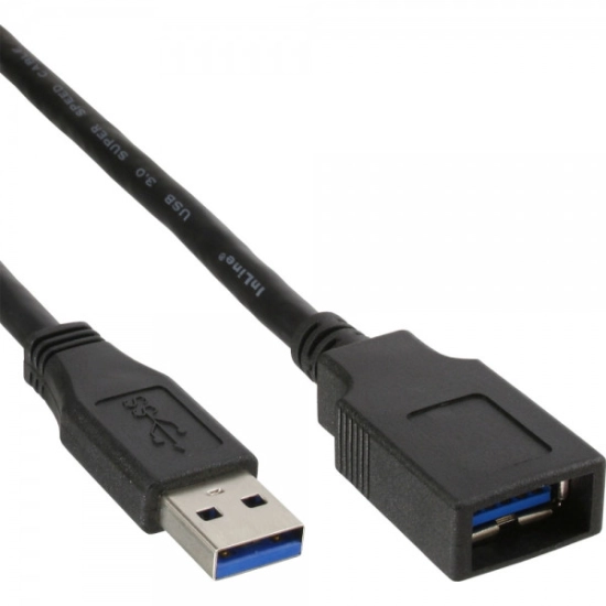 Kabel INLINE, USB A 3.0 (M) na USB A 3.0 (Ž), produžni, 3m