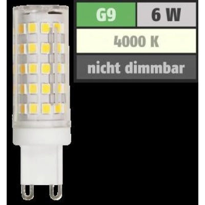 Žarulja LED G9 6W, 4000K, neutralno svjetlo,     McShine   - McShine