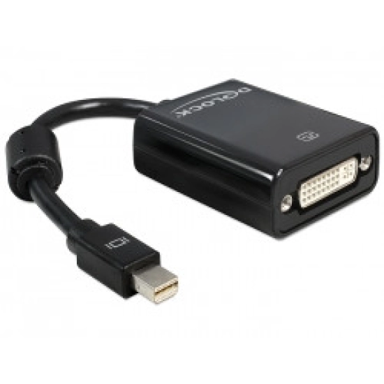 Adapter DELOCK, mini DisplayPort (M) na DVI 24+5 (Ž), 22cm