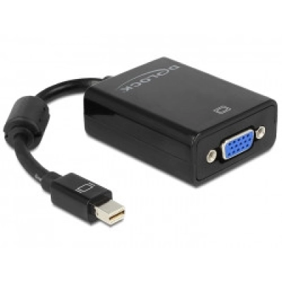 Adapter DELOCK, mini DisplayPort (M) na VGA (Ž), 20cm - DeLock Adapter DELOCK, mini DisplayPort (M) na VGA (Ž), 20cm - DeLock