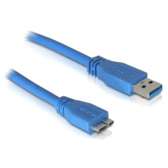 Kabel DELOCK, USB A 3.0 (M) na USB micro B 3.0 (M), 1m