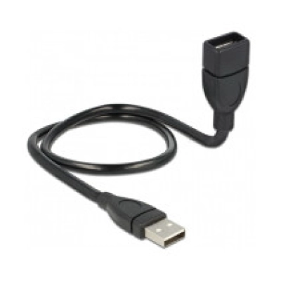 Kabel DELOCK, USB A 2.0 (M) na USB A 2.0 (Ž), produžni, 0.5m  