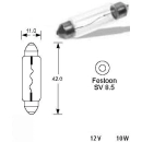 Žarulja auto 12V 10W, par, 11x42 mm, festoon