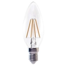 Žarulja LED E14 filament 4W, 4100K, neutralno svjetlo,svijeća, Emos
