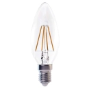 Žarulja LED E14 filament 4W, 4100K, neutralno svjetlo,svijeća, Emos