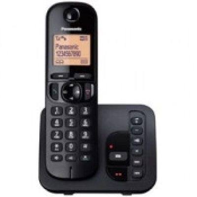 Telefon PANASONIC KX-TGC220FXB, bežični, crni   - Panasonic