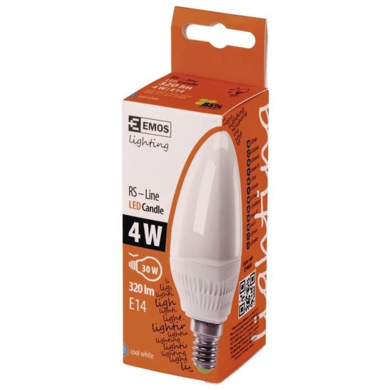 Žarulja LED E14 4W, 4100K, neutralno svjetlo,svijeća , EMOS