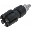 BUKSNA 4mm velika crna, 30A, CL159709