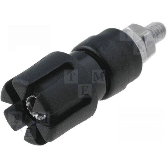 BUKSNA 4mm velika crna, 30A, CL159709 BUKSNA 4mm velika crna, 30A, CL159709