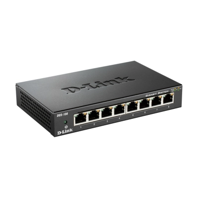 Switch D-LINK DGS-108/E, 10/100/1000 Mbps, 8-port 