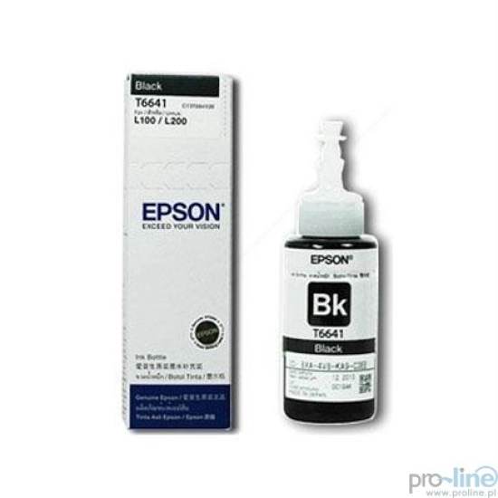Tinta EPSON T6641, crna, za L100/110/200/210/300/355/386/550/1300 Tinta EPSON T6641, crna, za L100/110/200/210/300/355/386/550/1300