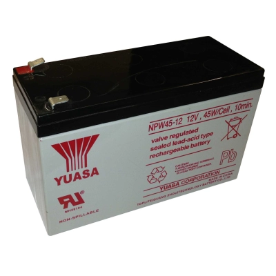 Baterija akumulatorska YUASA NPW45-12 12V 45W F6.3 151x65x98 mm   - Yuasa