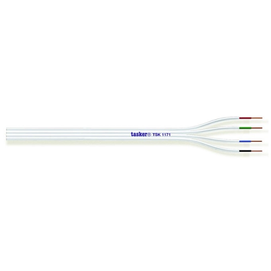 Kabel za RGB LED traku TASKER TSK1171, 4x0.5, četverožilni, 1 metar, bijeli