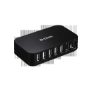 USB HUB D-LINK DUB-H7/E, USB 2.0, 7-portni