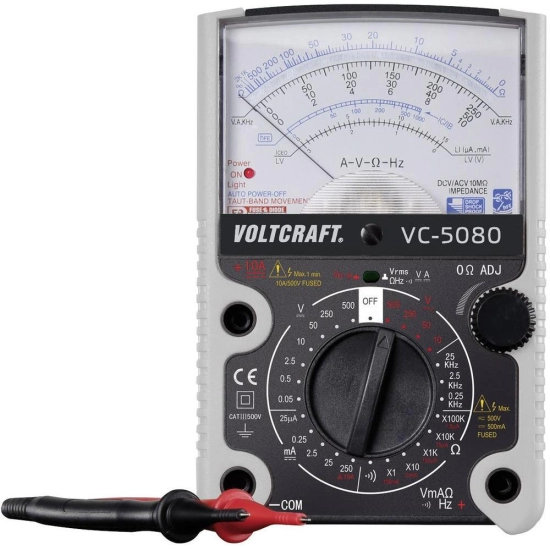 Instrument analogni multimetar, VC-5080, VOLTCRAFT