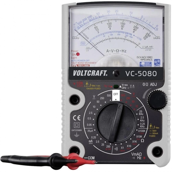 Instrument analogni multimetar, VC-5080, VOLTCRAFT