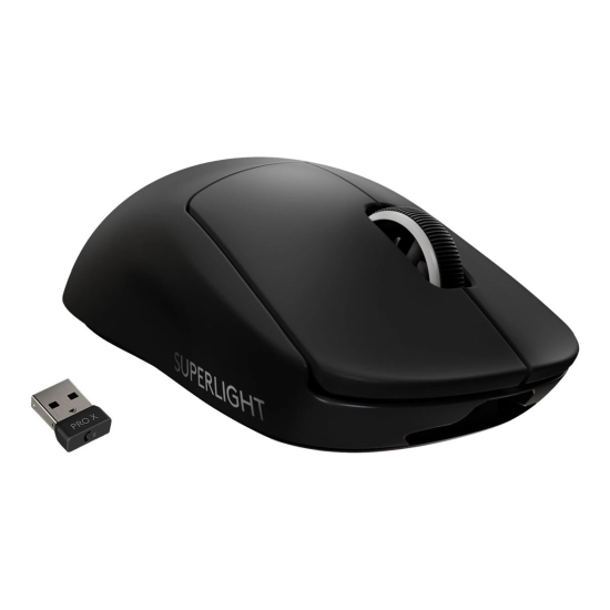 Miš LOGITECH Pro X Superlight, bežični, crni